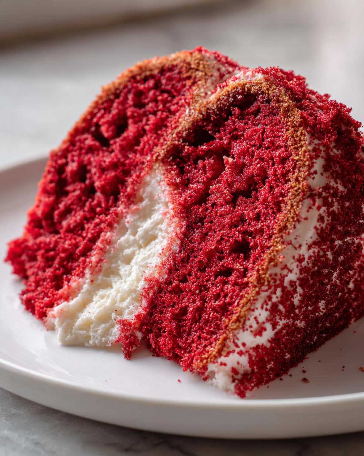 Red Velvet Angel Food Cake - detail 1