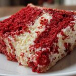 Red Velvet Angel Food Cake