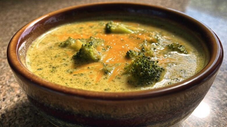 Slow-Cooker Broccoli Cheese Soup
