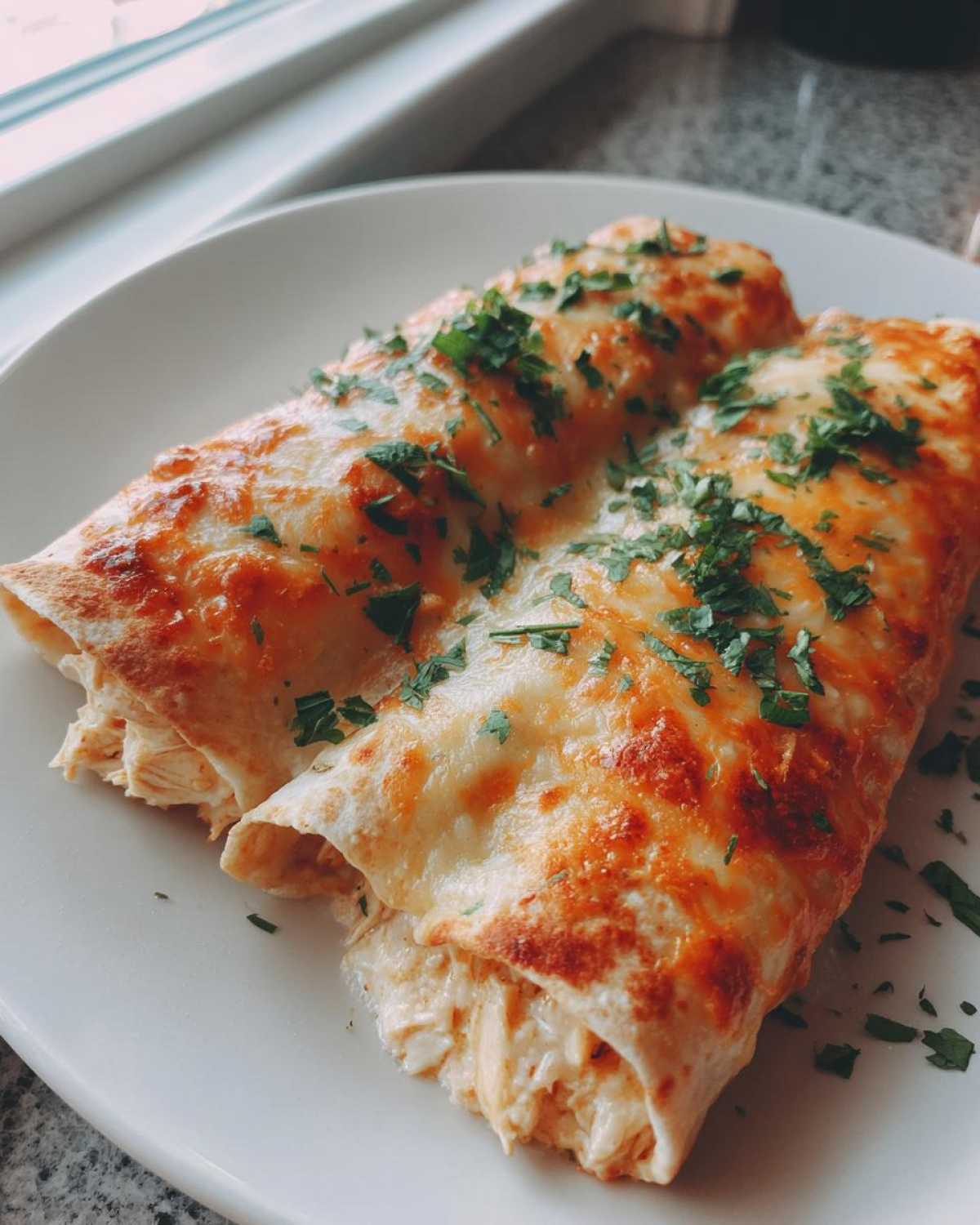 Sour Cream Chicken Enchiladas - detail 1