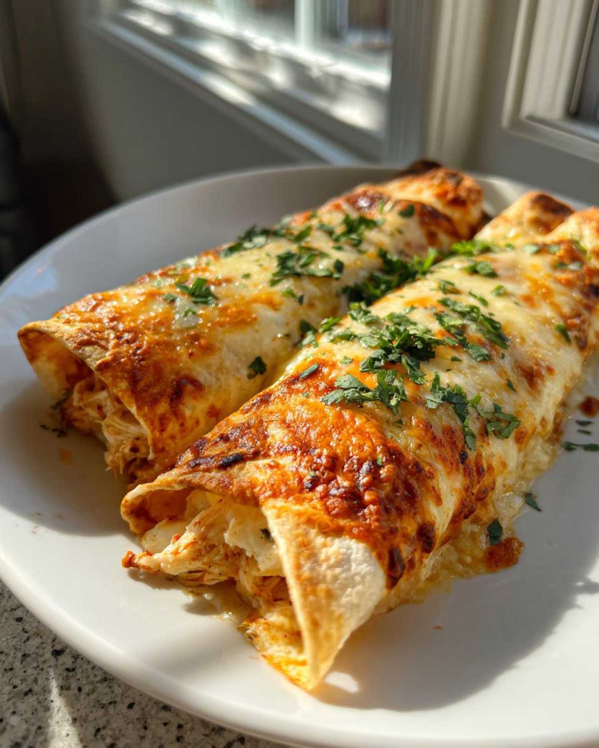 Sour Cream Chicken Enchiladas - detail 4