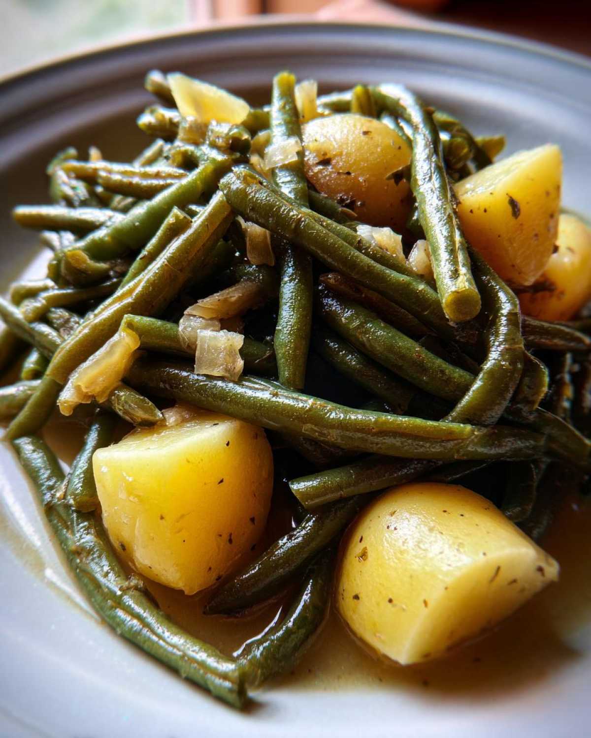 Southern Green Beans & Potatoes - detail 2