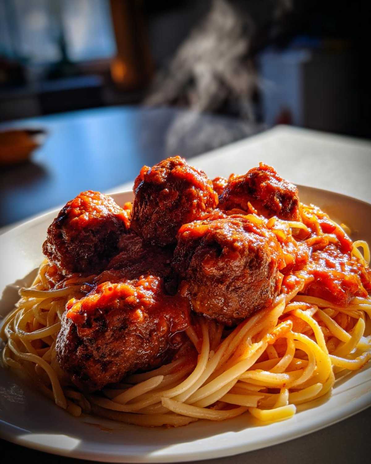 Spaghetti and Meatballs - detail 4
