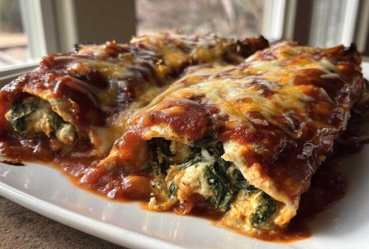 Spinach Enchiladas
