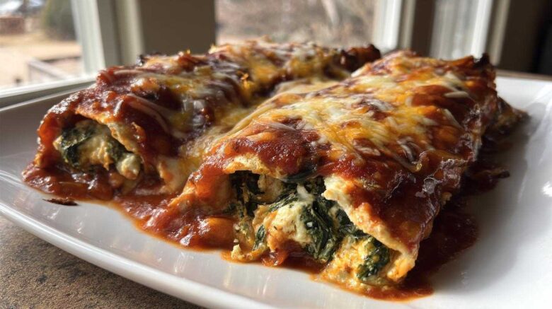 Spinach Enchiladas