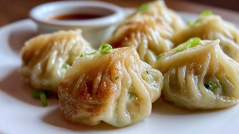Steamed Pork & Scallion Dumplings