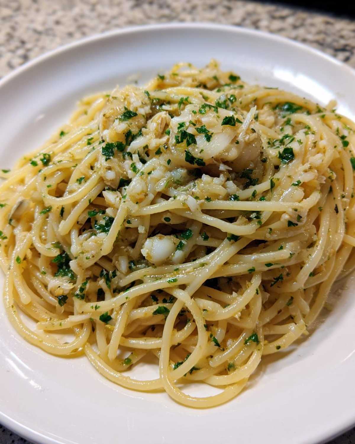 The Old Spaghetti Factory's Clam Sauce - detail 4