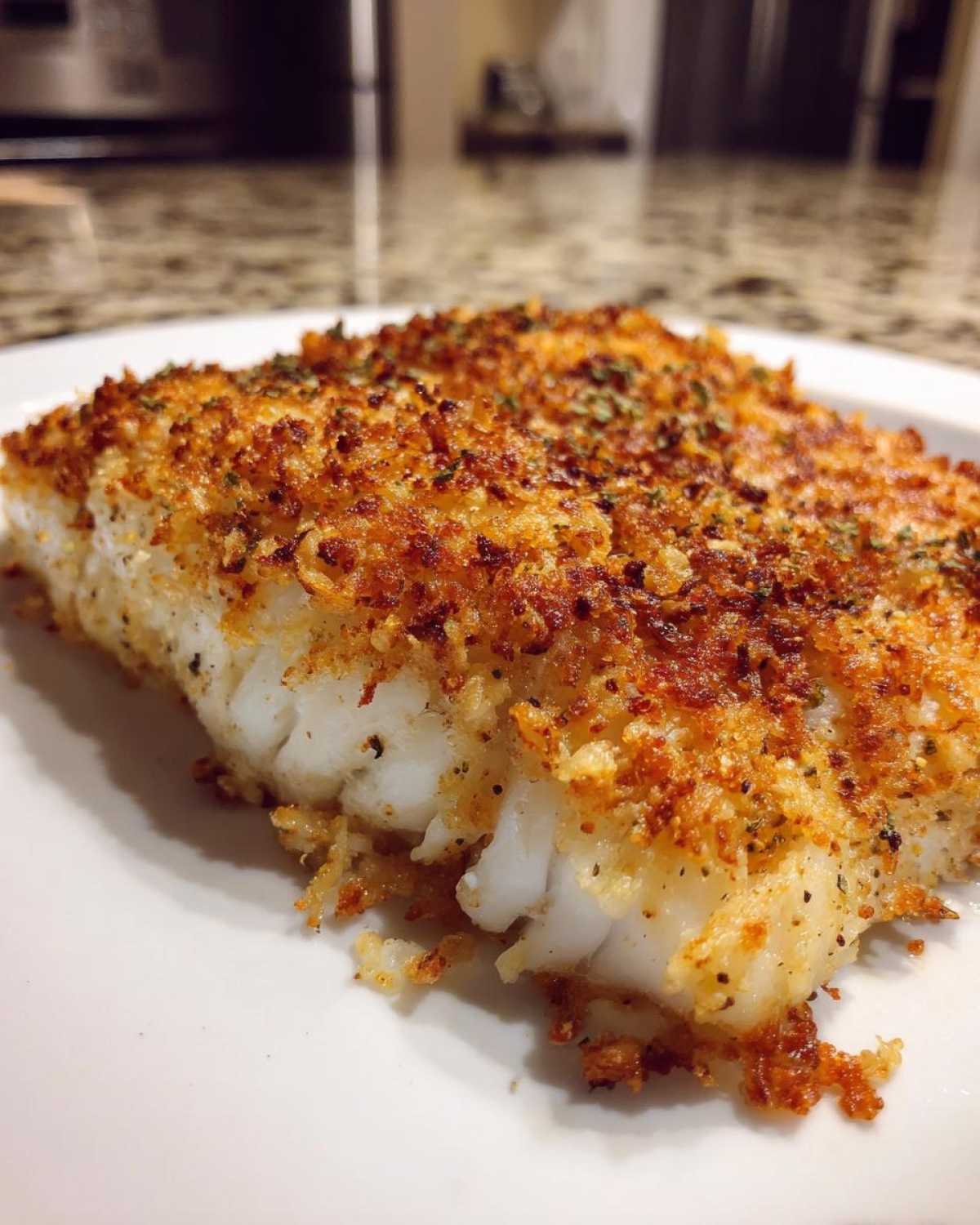 Tilapia Parmesan - detail 1