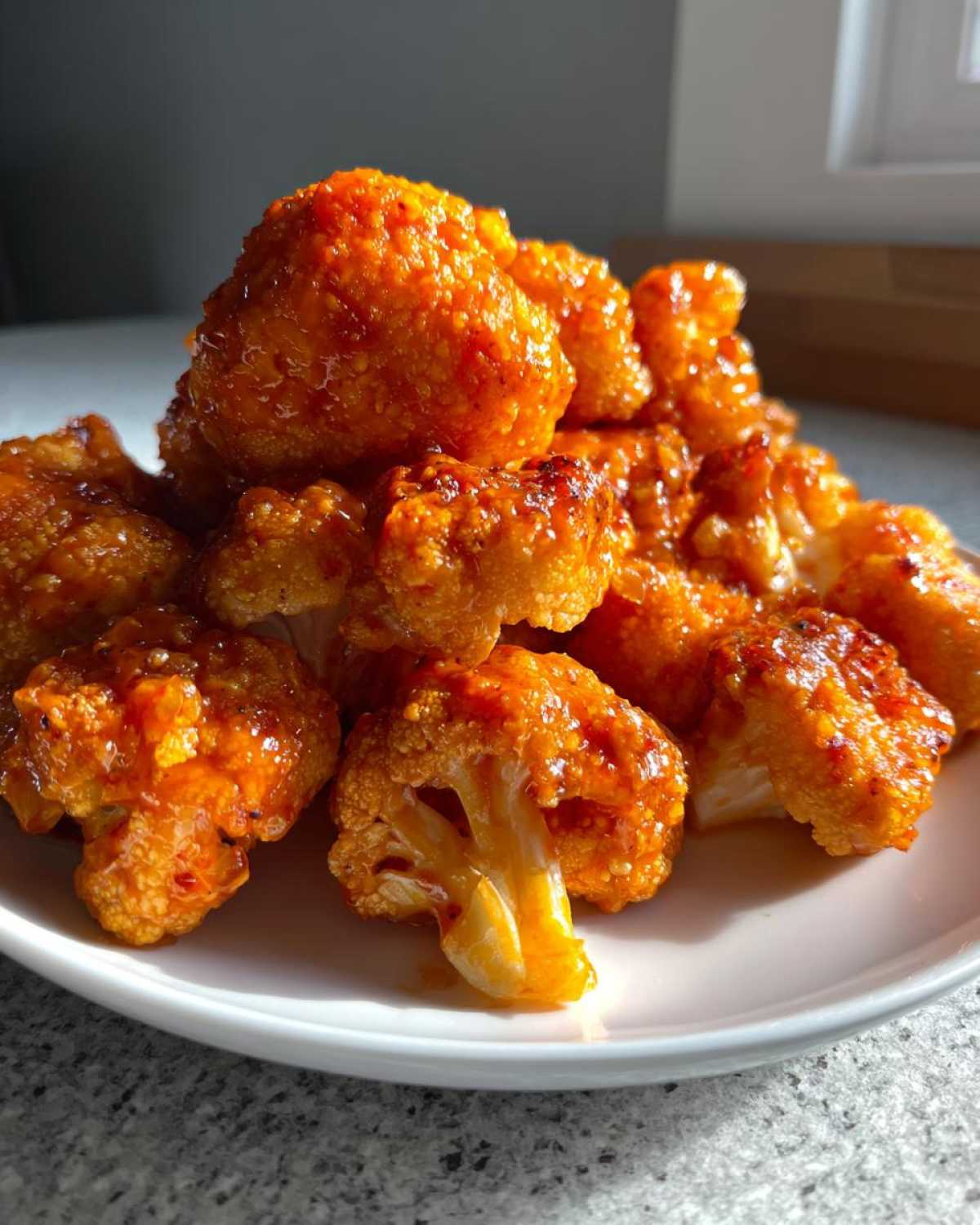 Air Fryer Buffalo Cauliflower Bites - detail 1