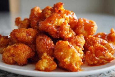 Air Fryer Buffalo Cauliflower Bites