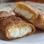 Air Fryer Cheesecake Chimichangas