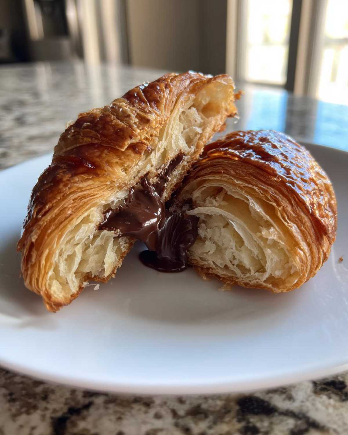 Air Fryer Chocolate Croissants - detail 1