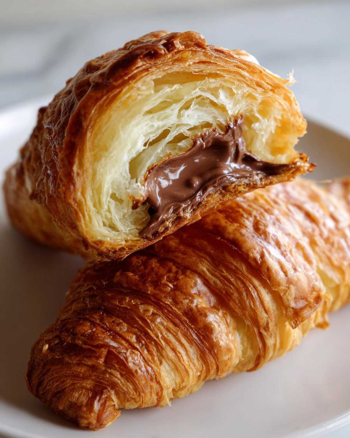 Air Fryer Chocolate Croissants - detail 2
