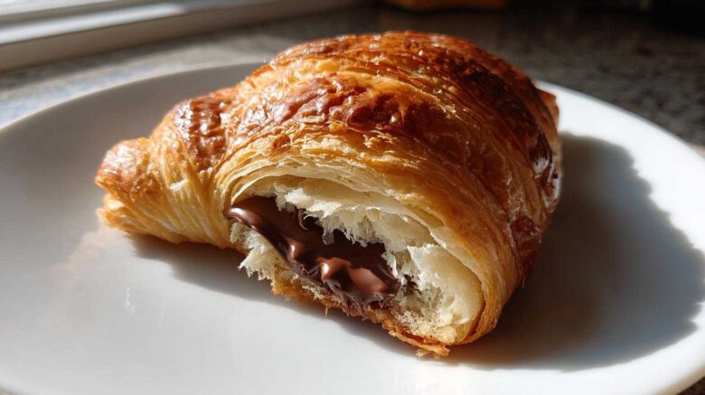 Air Fryer Chocolate Croissants