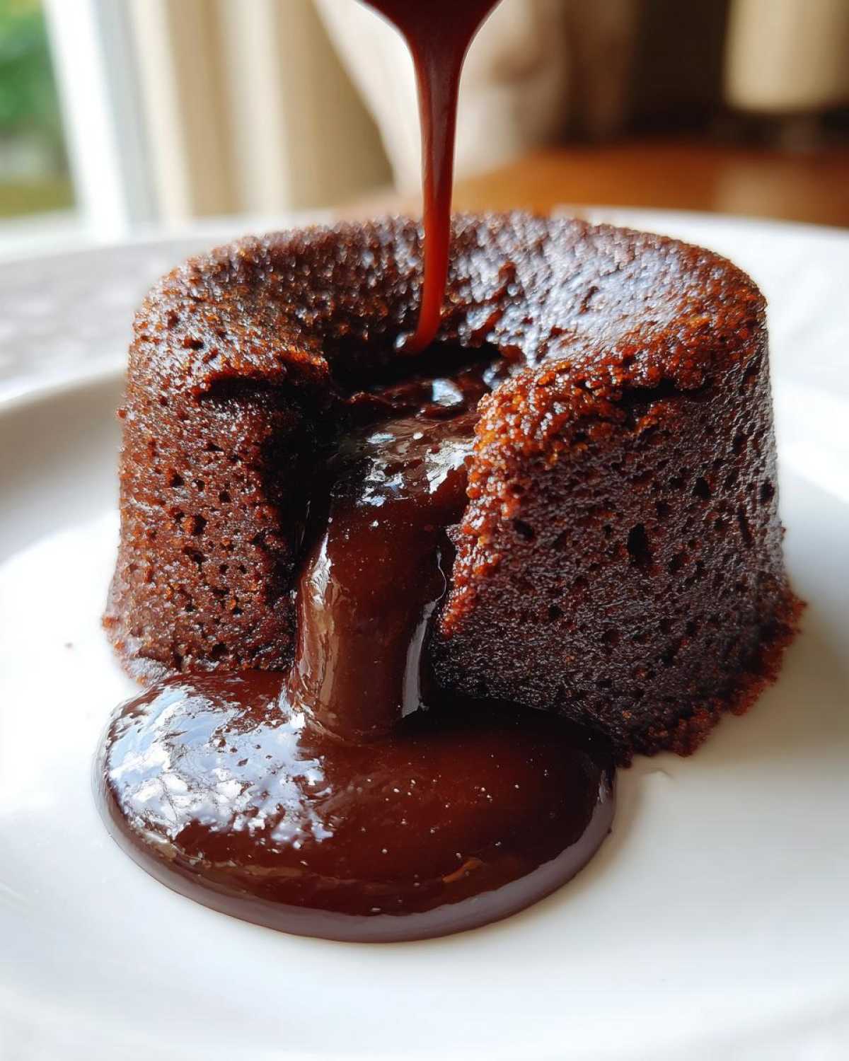 Air Fryer Chocolate Lava Cake - detail 1