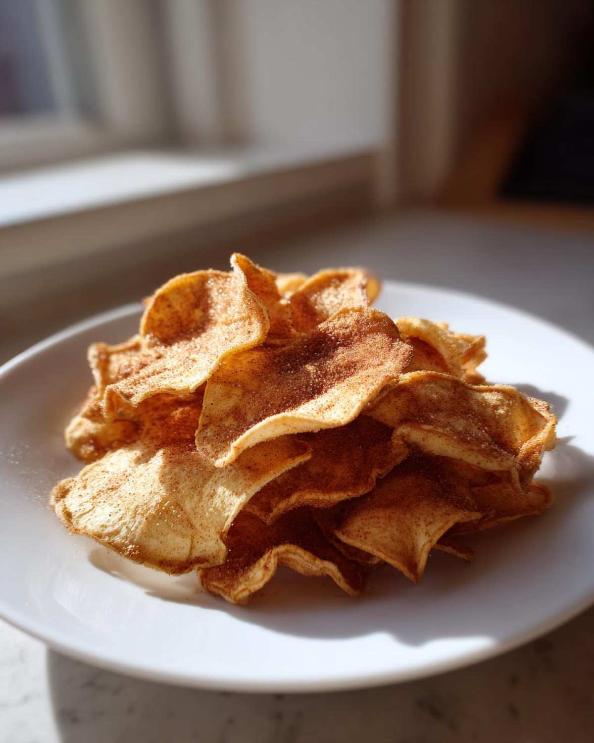 Air Fryer Cinnamon Apple Chips - detail 1