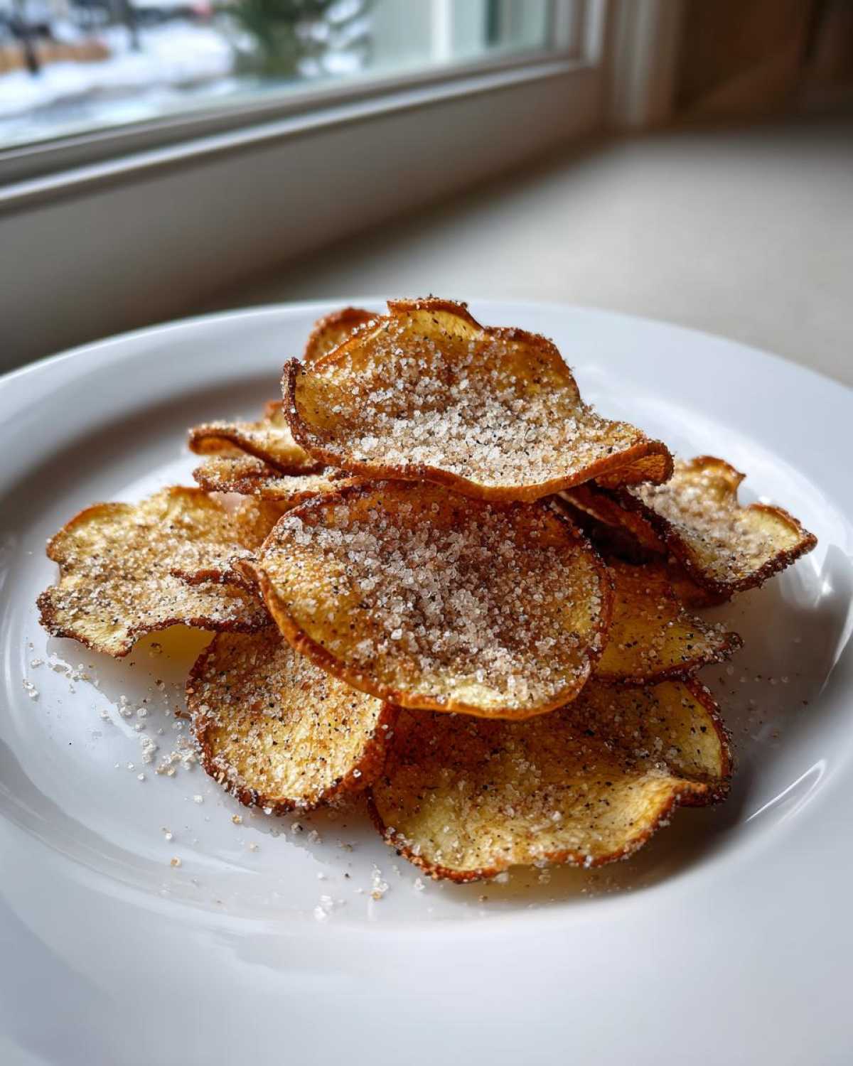 Air Fryer Cinnamon Apple Chips - detail 3