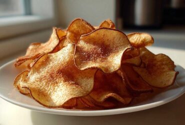 Air Fryer Cinnamon Apple Chips