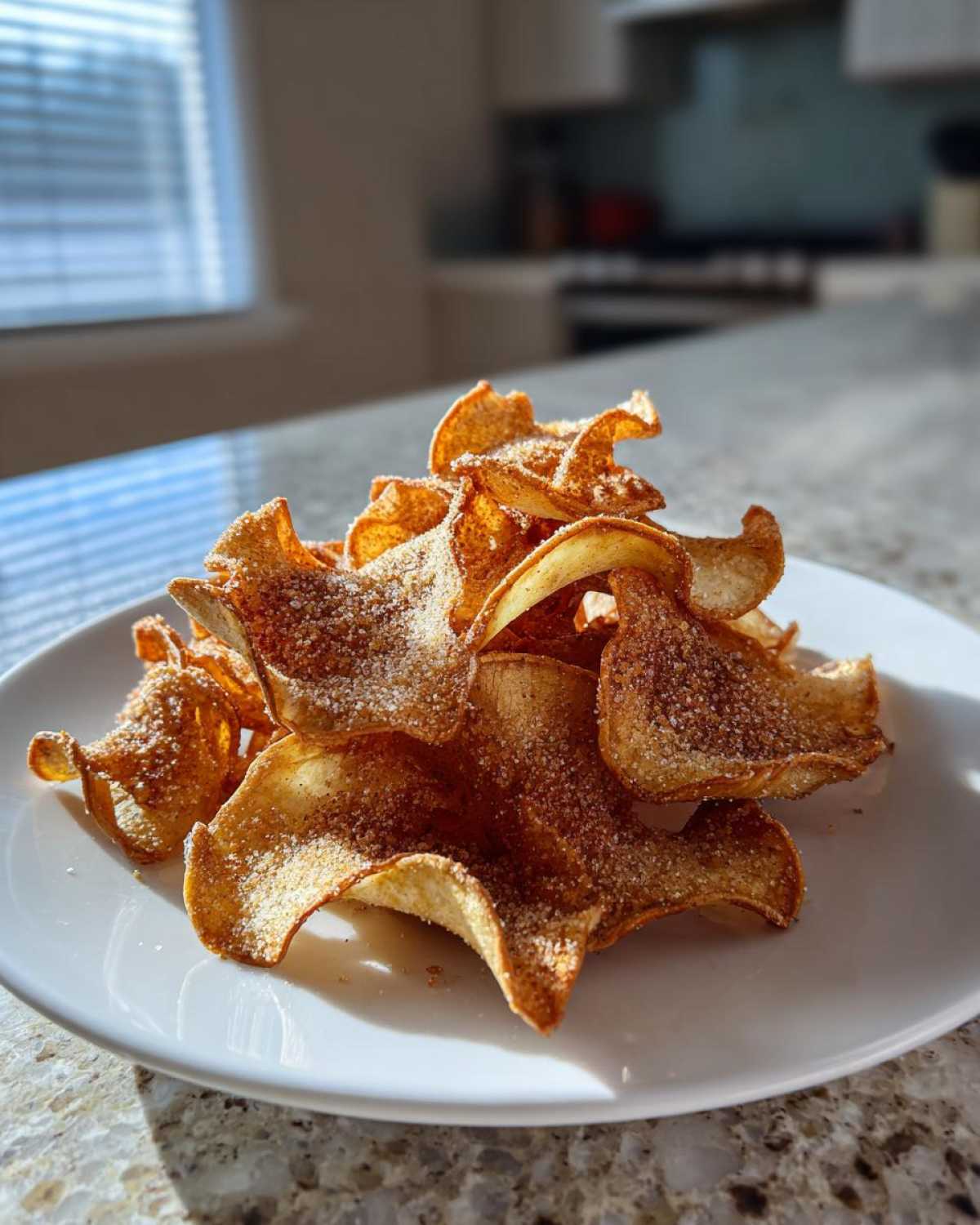 Air Fryer Cinnamon Apple Chips - detail 4