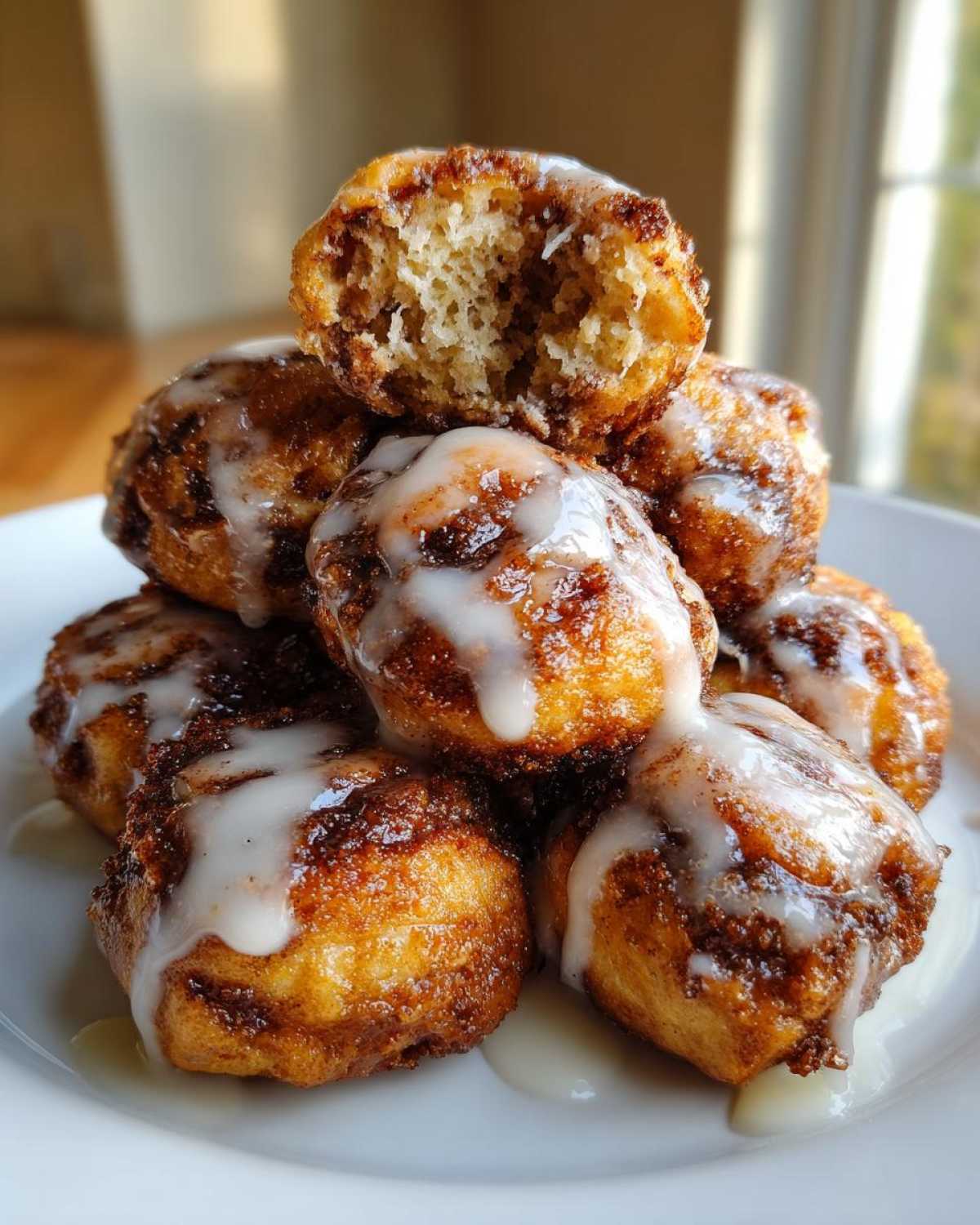 Air Fryer Cinnamon Roll Bites - detail 2