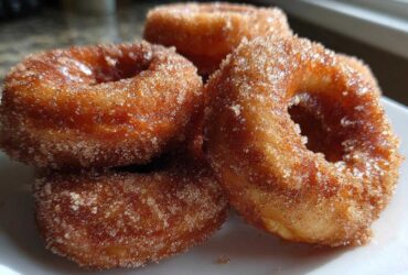 Air Fryer Cinnamon Sugar Donuts