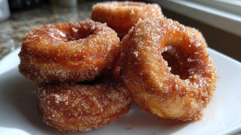 Air Fryer Cinnamon Sugar Donuts