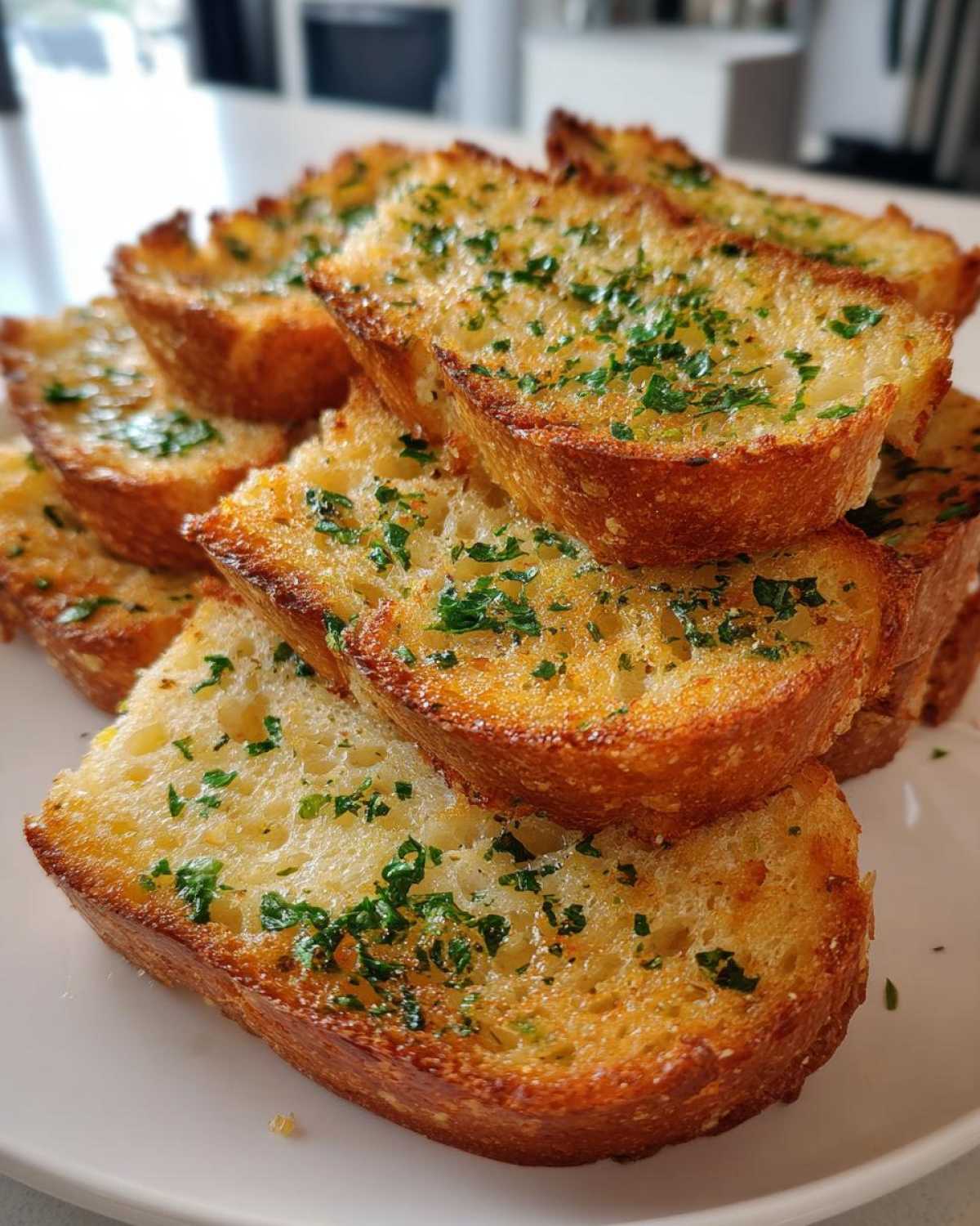 Air Fryer Garlic Bread Toasts - detail 1