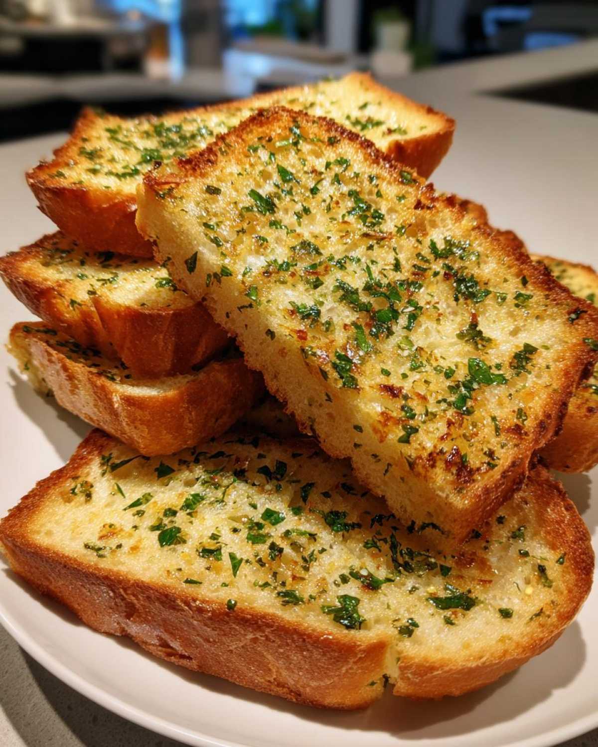 Air Fryer Garlic Bread Toasts - detail 3