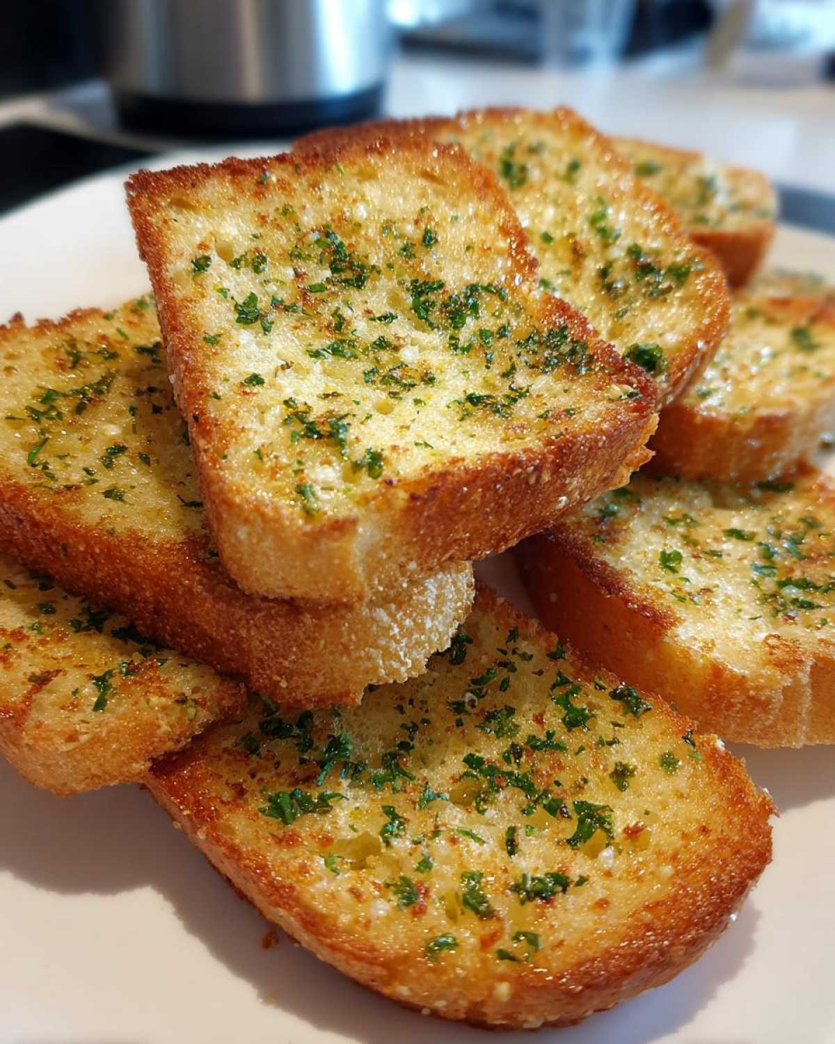 Air Fryer Garlic Bread Toasts - detail 4