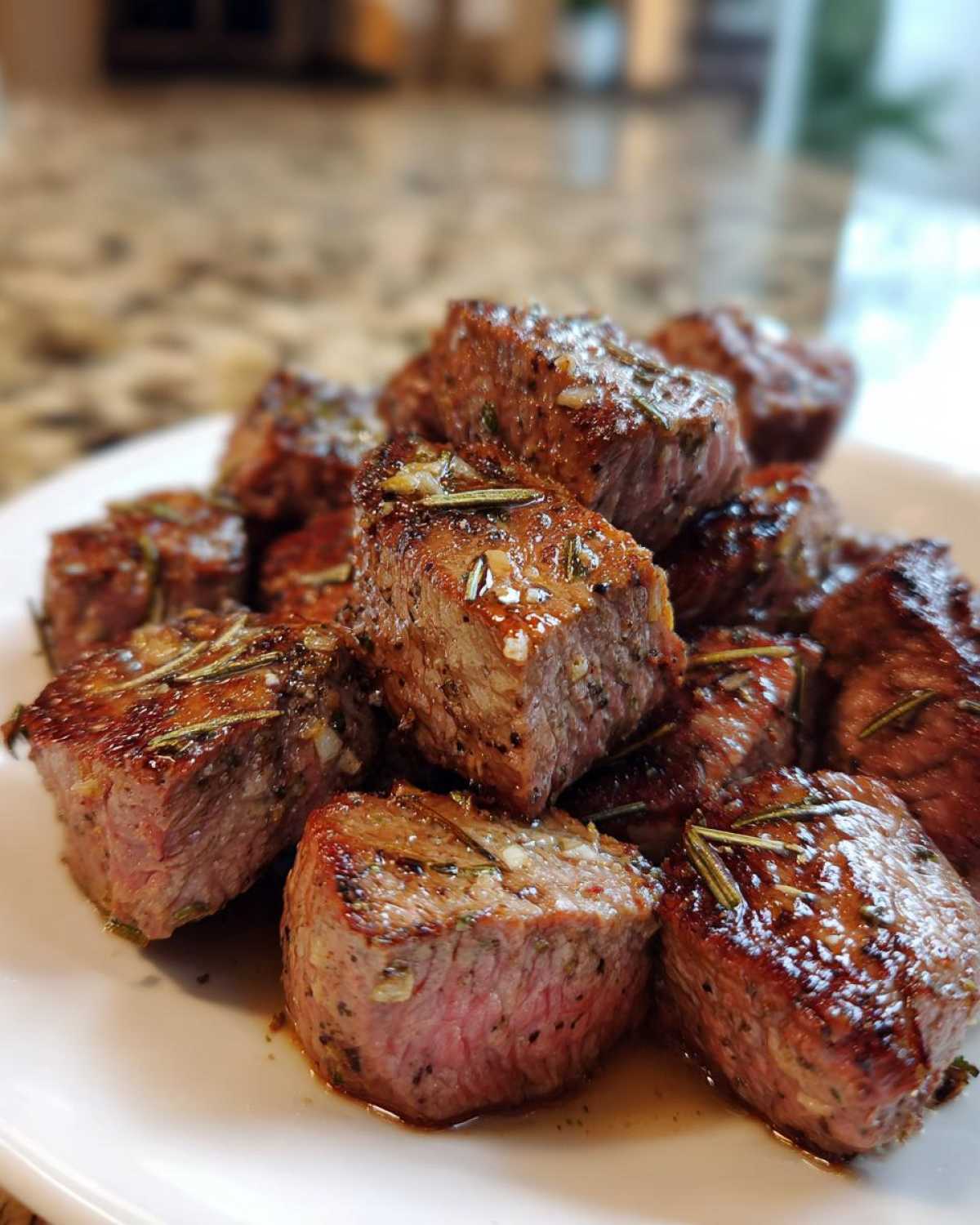 Air Fryer Garlic Steak Bites - detail 1