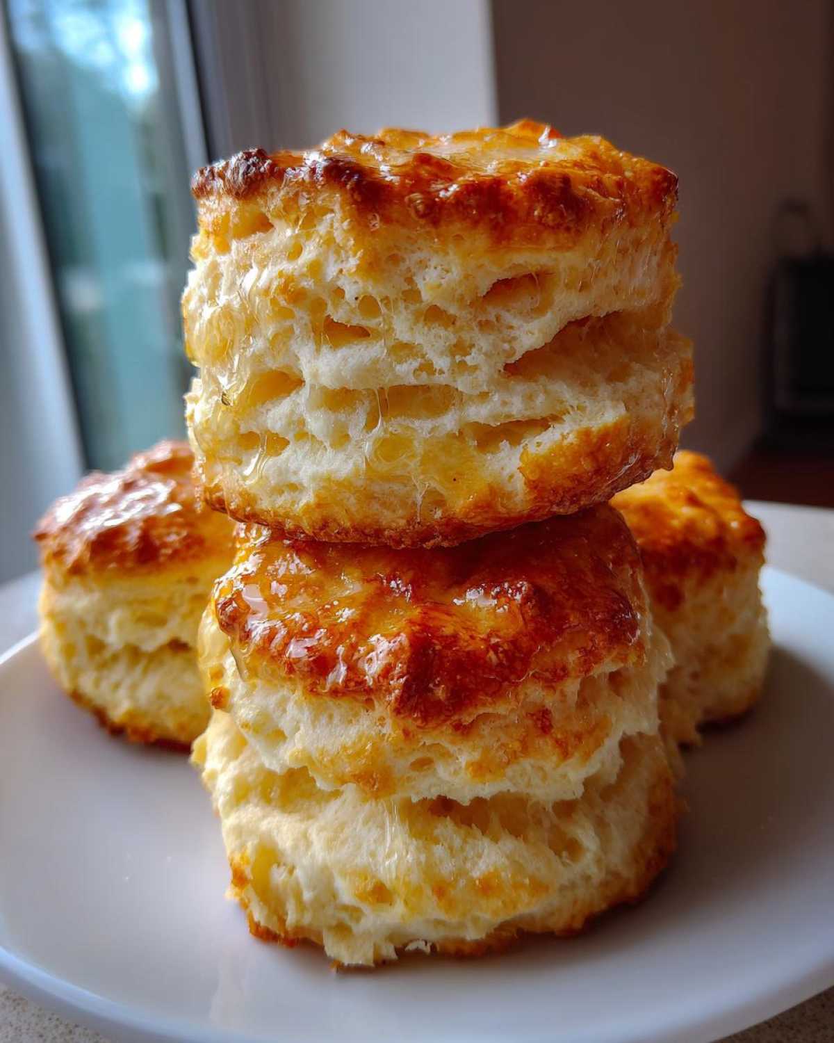 Air Fryer Honey Butter Biscuits - detail 1