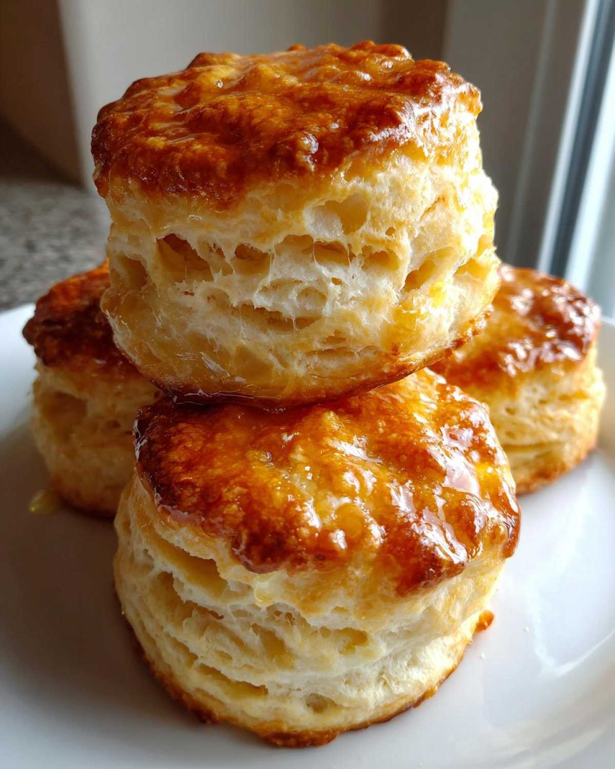 Air Fryer Honey Butter Biscuits - detail 3