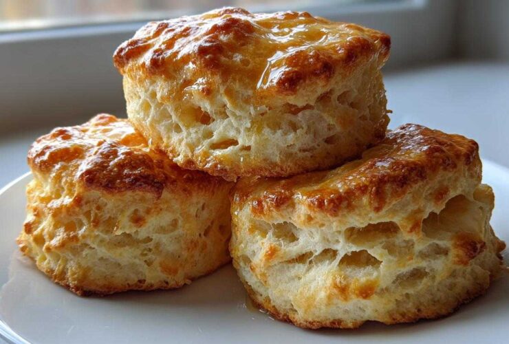 Air Fryer Honey Butter Biscuits
