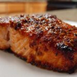 Air Fryer Honey Mustard Salmon
