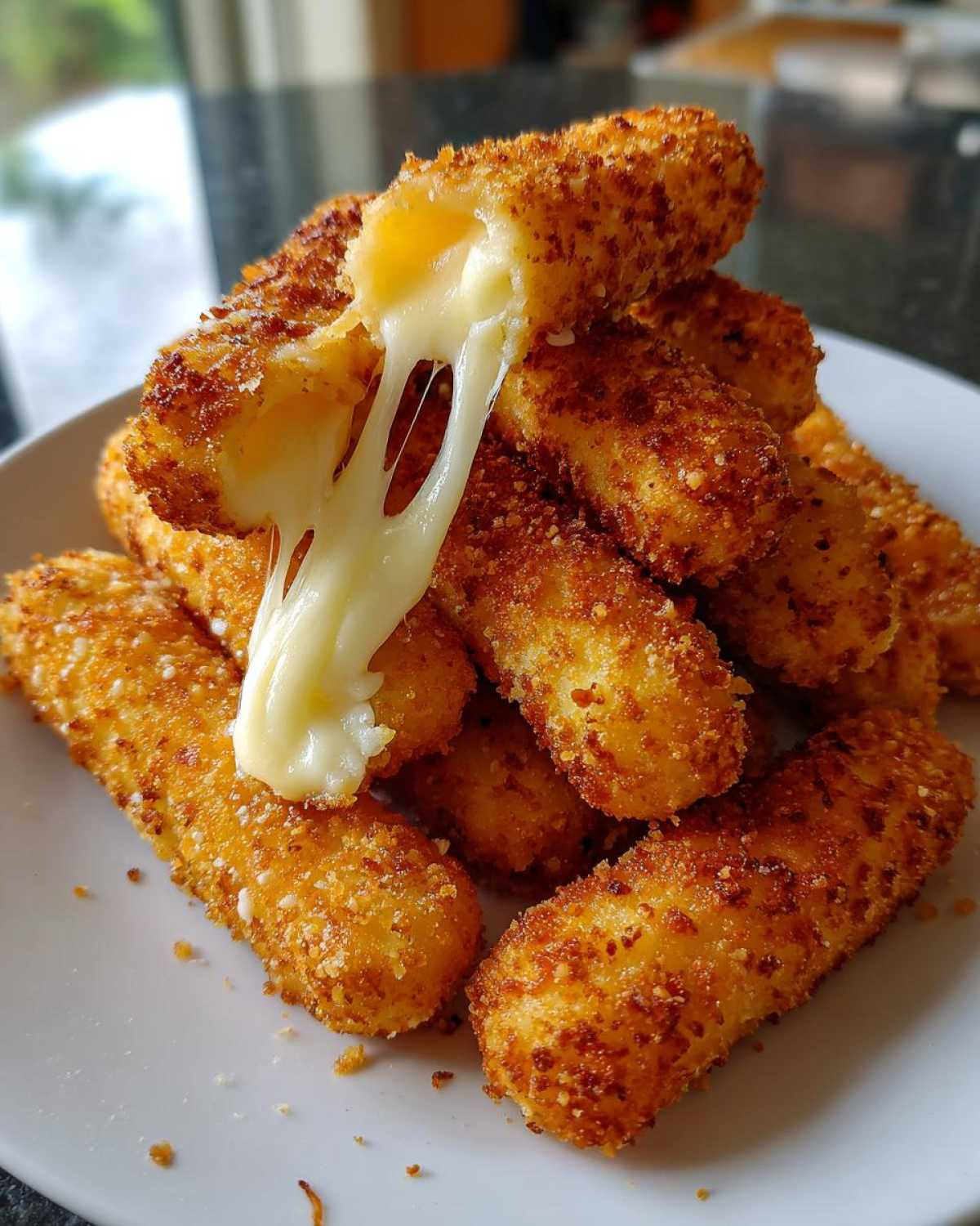 Air Fryer Mozzarella Sticks - detail 1