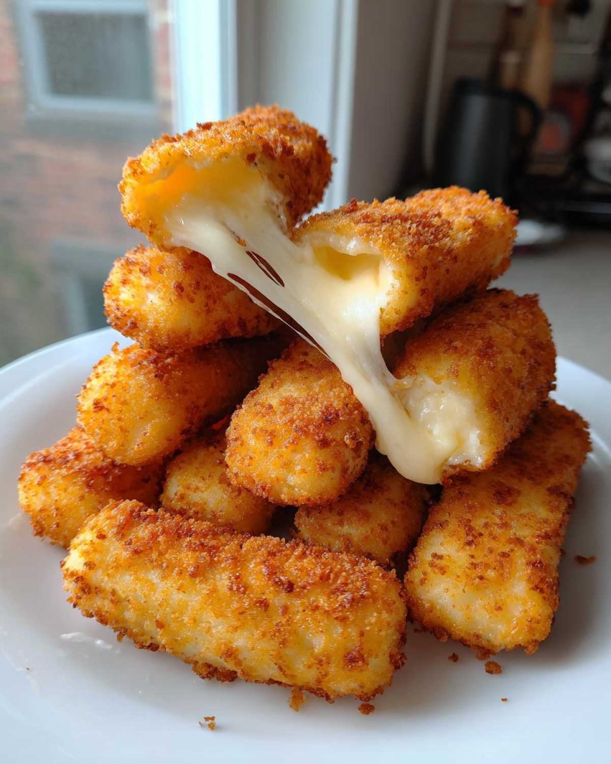 Air Fryer Mozzarella Sticks - detail 2