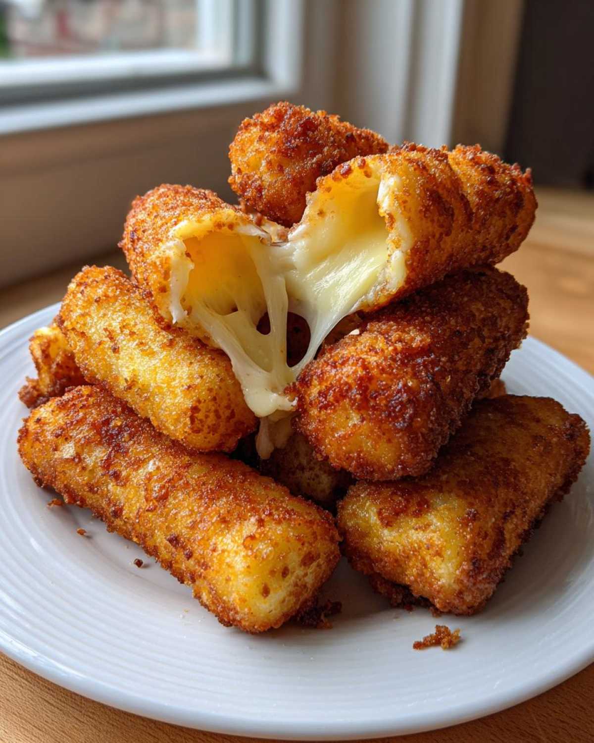 Air Fryer Mozzarella Sticks - detail 3