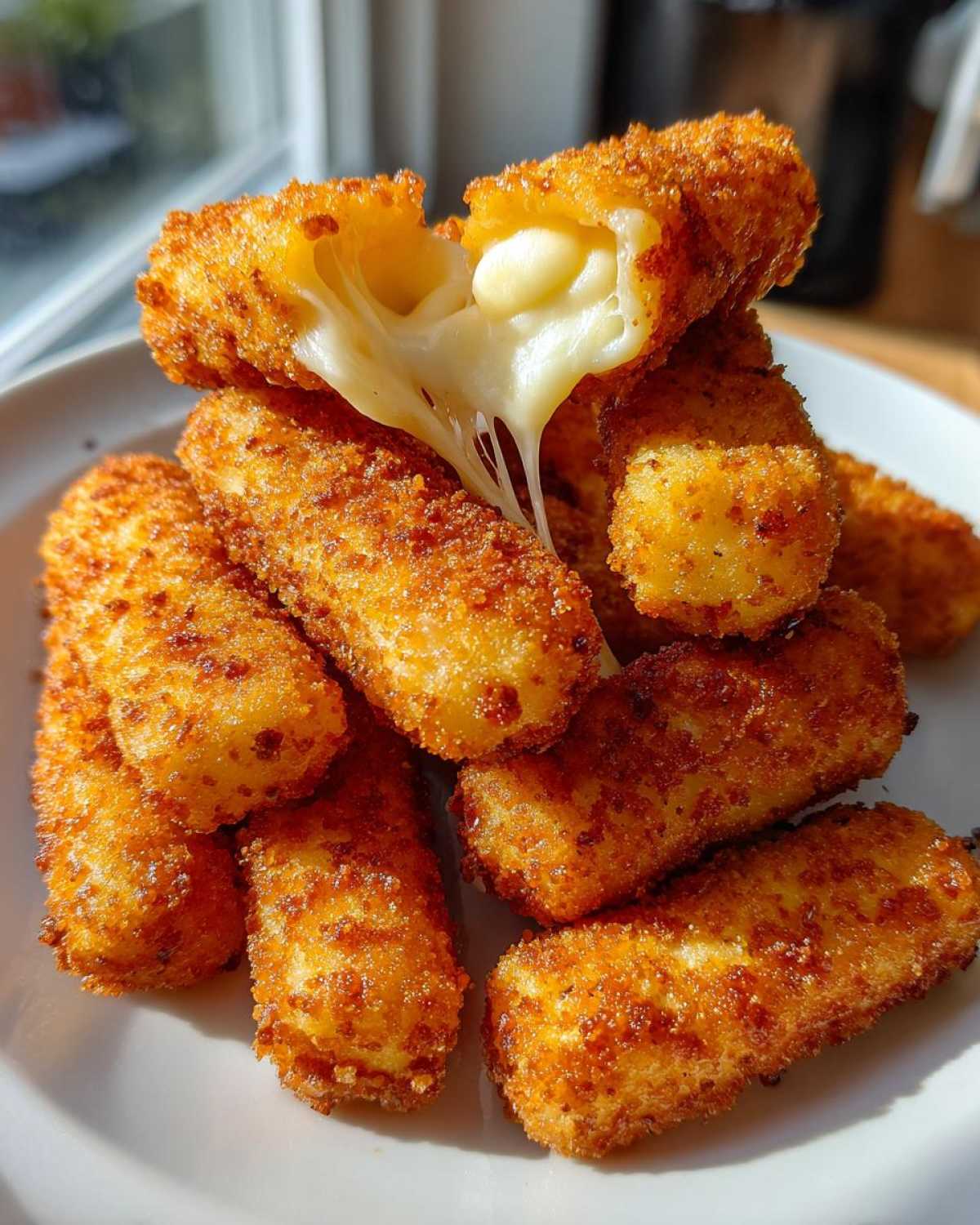 Air Fryer Mozzarella Sticks - detail 4