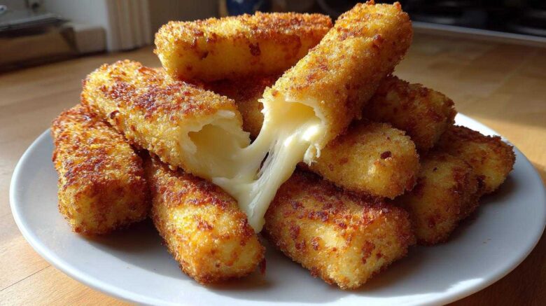 Air Fryer Mozzarella Sticks