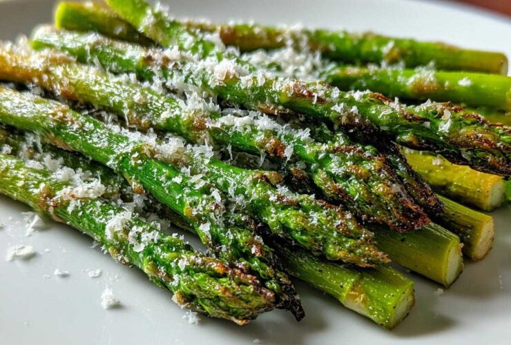 Air Fryer Parmesan Asparagus