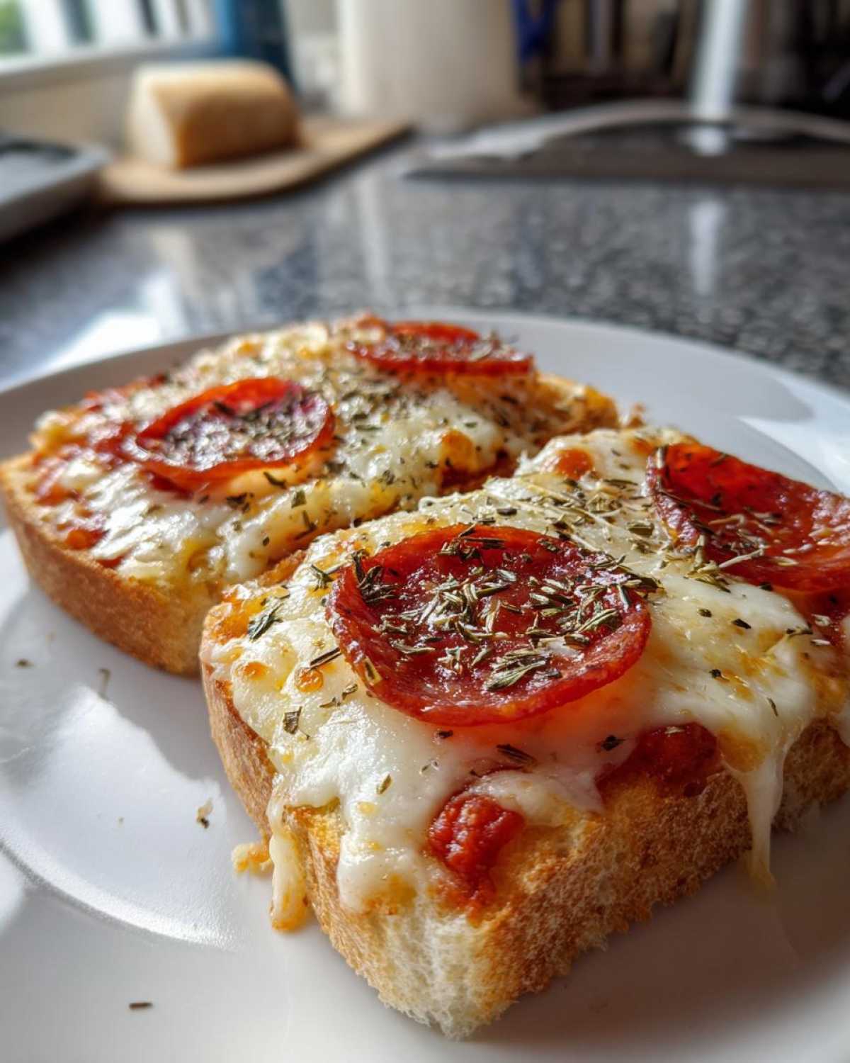 Air Fryer Pizza Toast - detail 2