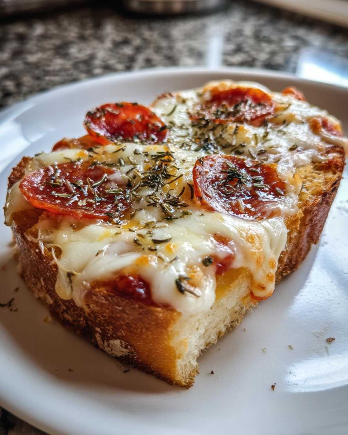 Air Fryer Pizza Toast - detail 3