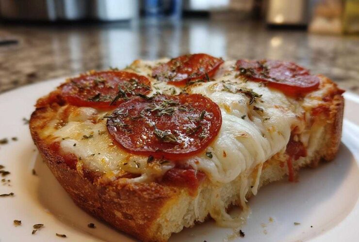 Air Fryer Pizza Toast