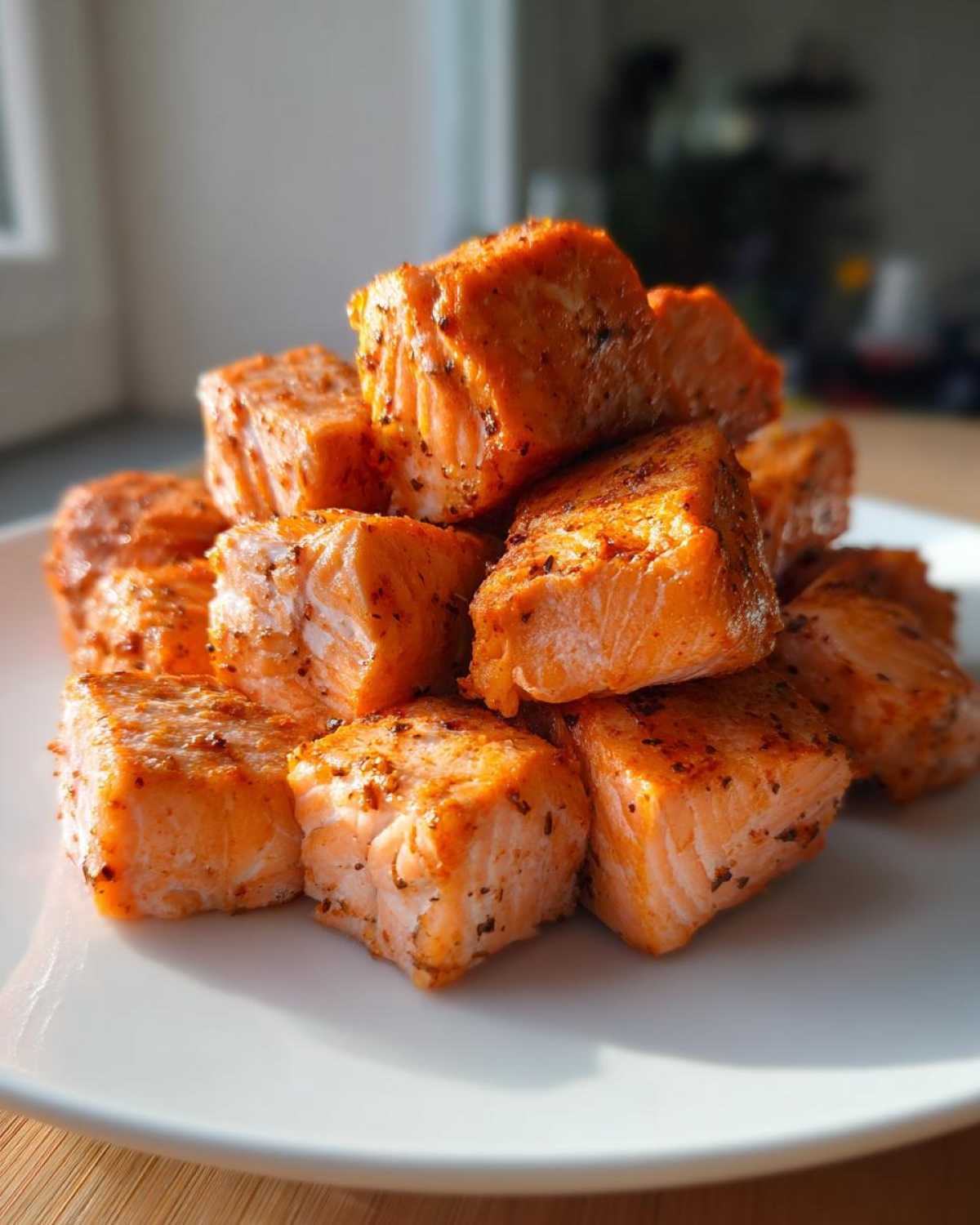 Air Fryer Salmon Bites - detail 1