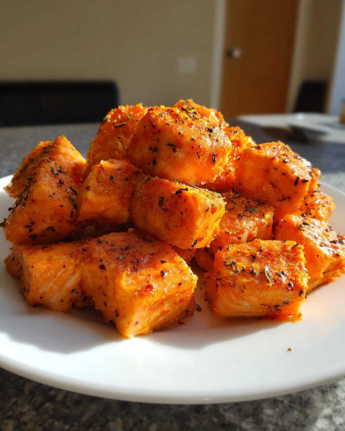 Air Fryer Salmon Bites - detail 3