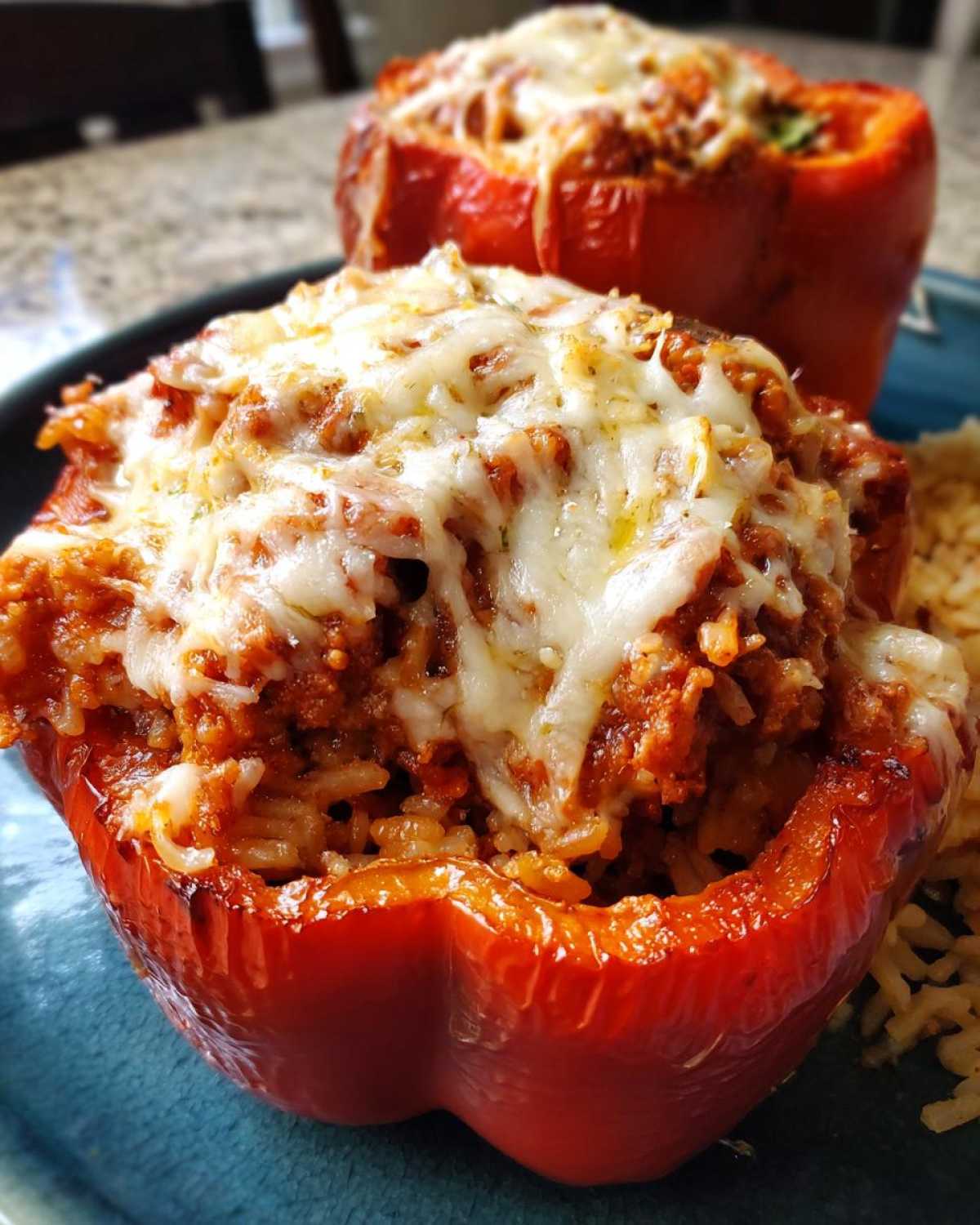Air Fryer Stuffed Peppers - detail 1