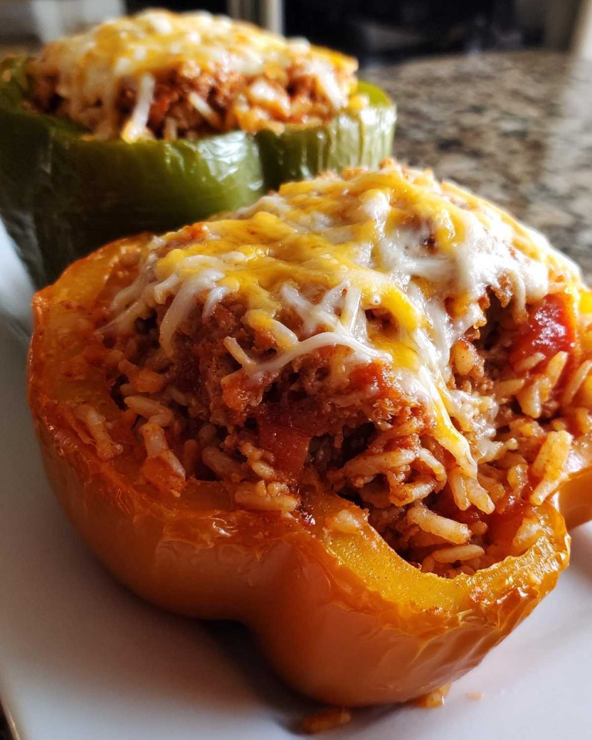 Air Fryer Stuffed Peppers - detail 2