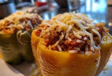 Air Fryer Stuffed Peppers
