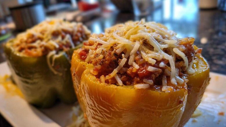Air Fryer Stuffed Peppers