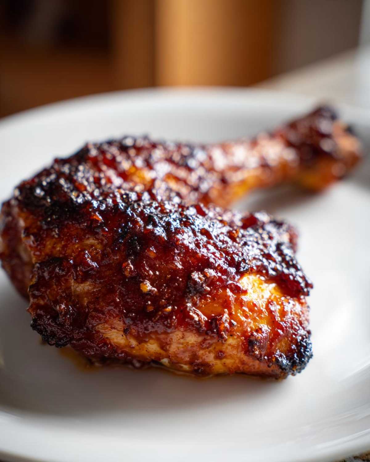 Baked BBQ Chicken Drumsticks - detail 4